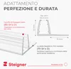 STEIGNER Guarnizione doccia 40 cm UK01 (1 pz.) - Anteprima dell’immagine prodotto 5