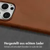Accezz Vintage Leather Magsafe Backcover iPhone 15 Pro Max Produktbild-Vorschau 2