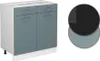 Keukenonderkast Vicco R-Line Blauw-grijs 80 cm zonder Productafbeelding-voorbeeld 5