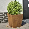 vidaXL Pflanzkübel 2 Stk. 40x40x40 cm Wetterfester Stahl Produktbild-Vorschau 9
