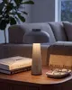 BELIANI Lampa stołowa szara LED metal klosz nowoczesna Podgląd zdjęcia produktu 2