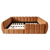 STILVORA Gepolstertes Kinder-Bodenbett 140x200 cm mit Produktbild-Vorschau 5