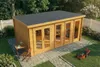 Alpholz Gartenhaus Atrium-D aus Holz, Gerätehaus 598x618cm Produktbild-Vorschau 4