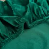 Samt Ohrensesselbezug - Grün - Elastischer Sesselbezug - Produktbild-Vorschau 5
