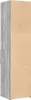 Highboard Grau Sonoma 45x42,5x185 cm Holzwerkstoff Produktbild-Vorschau 6