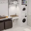 QLS Plastový drez 50x34 cm so sifónom Béžový Garážová Náhľad obrázku produktu 4