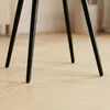 Relaxdays Eetkamerstoel, set van 4, fluweel, metalen poten, Productafbeelding-voorbeeld 7