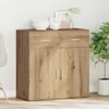 vidaXL Komoda, odstín Artisan Oak, 78 x 38 x 80 cm, Náhled obrázku produktu 4