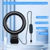 P87C LED Ringlicht 6 Zoll mit Klemme & Schwanenhals – USB Produktbild-Vorschau 3