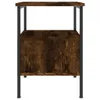 vidaXL Stolik nocny dąb wędzony 34x36x50 cm materiał Podgląd zdjęcia produktu 6