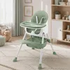 Baby Vivo Design 2in1 Kinderhochstuhl - Oscar in Grün Produktbild-Vorschau 1