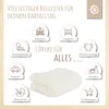 Bieco Baby Decke beige klein - Babydecke flauschig - Produktbild-Vorschau 2