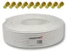PremiumX 50m BASIC Koaxialkabel 135dB 4-fach SAT Koax Kabel Produktbild-Vorschau 1