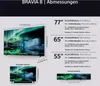 Sony Bravia 8 K77XR84PAEP Ultra HD HDR OLED-TV 77" (195 cm) Produktbild-Vorschau 5