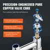 An exploded view diagram of a faucet valve core, highlighting its components and features. Podgląd zdjęcia produktu