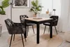 Esstisch "Coburg" ausziehbar 120cm, Artisan Eiche/schwarz. Produktbild-Vorschau 7