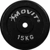 MOVIT Hantelscheiben Set PRO, Gusseisen, 2x 15,0 kg, Produktbild-Vorschau 3