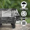 Regenschutz für Bollerwagen Kinder, Regenverdeck Produktbild-Vorschau 4