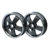 Set zwarte/zilveren velgen, 3,00 x 12 inch, voor Vespa GTS Productafbeelding-voorbeeld 1