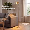 COSTWAY Stehlampe 175cm, Stehleuchte mit verstellbarem Produktbild-Vorschau 8