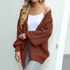ASKSA Damen Cardigan Strickjacke Offene Front Produktbild-Vorschau 4