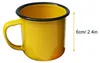 Emaille-Campingbecher, mehrfarbig, für Kaffee, Tee, Produktbild-Vorschau 2