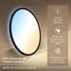 Panneau LED de Salle de bain, noir, rond, Ø42cm 22W 3000lm, Voir les images du produit 2