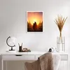 Poster - Poster ohne Rahmen - Tempel Mönch - 40x50 cm - Produktbild-Vorschau 5