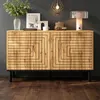 Merax dressoir met 3 deuren met push-open sluiting en een Productafbeelding-voorbeeld 8