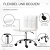 Kancelářská židle HOMCOM, ergonomická židle k psacímu stolu Náhled obrázku produktu 6