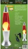 Lávová lampa „CTL-ROGE LED“ 40 cm Voda: červená, vosk: Náhľad obrázku produktu 8