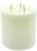 XXL LED 3 Docht Kerze "Classic" aus Echtwachs, Ø 15x18 cm, Produktbild-Vorschau 2