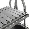 A close-up view of a stainless steel grill grate and a drip tray. Anteprima dell’immagine prodotto