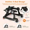 GOPLUS 4-in-1 Lauflernhilfe, Höhenverstellbare & Faltbare Produktbild-Vorschau 4