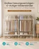 SONGMICS Kleiderständer mit Doppelstange und 2 Ablagen, Produktbild-Vorschau 8