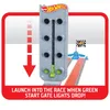 A Hot Wheels track set with a launch gate and finish line. Produktbild-Vorschau
