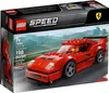 The image shows the retail packaging of a LEGO Speed Champions Ferrari F40 Competizione set. Voir les images du produit