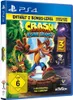The image shows the front cover of a video game case for Crash Bandicoot N. Sane Trilogy on PlayStation 4. Produktbild-Vorschau