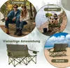 COSTWAY Campingstuhl für 2 Personen, Klappstuhl mit Produktbild-Vorschau 9