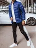 Dstreet Übergangsjacke für Männer Ygrainloie Blau XL Produktbild-Vorschau 2