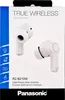 The image shows the retail packaging for a pair of Panasonic RZ-B210W true wireless stereo earphones. Anteprima dell’immagine prodotto