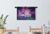 MuchoWow® Wandteppich Wandbehang Weltraum - Zitat - Sterne Produktbild-Vorschau 3