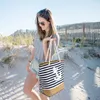 Große Strandtasche mit Reißverschluss und Innentasche Produktbild-Vorschau 7