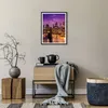 Gerahmtes Poster - Schwarzer Rahmen - New york nacht Produktbild-Vorschau 7