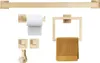 Badezimmer-Zubehör - 5-teiliges Set - Handtuchstange - Produktbild-Vorschau 1
