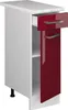 Unterschrank Vicco R-Line Bordeaux Hochglanz 30 cm mit Produktbild-Vorschau 5