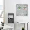 Armadietto farmaceutico Relaxdays, 2 ante, con serratura, 3 Anteprima dell’immagine prodotto 5