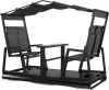 Sojag Aluminium Gartenschaukel Carleton für 4 Personen Produktbild-Vorschau 1