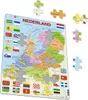 Larsen Puzzle Mappa Paesi Bassi con Province e Bandiere, 48 Anteprima dell’immagine prodotto 4
