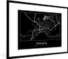 MuchoWow® Gerahmtes Poster Karte - Antalya - Stadtplan Produktbild-Vorschau 1